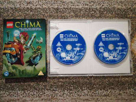 Dvojité dvd lego chima - anglický jazyk,