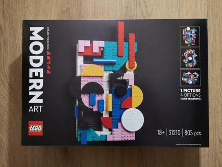Lego 31210 moderné umenie / modern art,