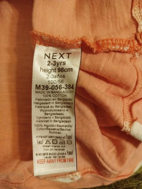 Lienkové šaty, next,98