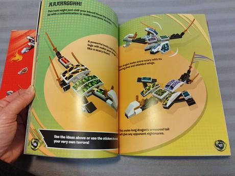 Lego ninjago build and stick dragons nsp23, 