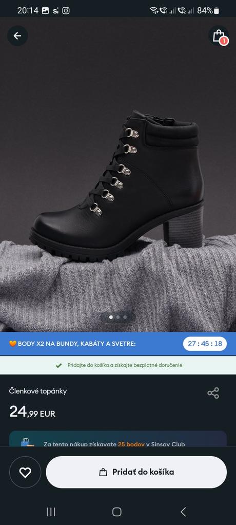 Cizmicky sinsay, sinsay,37