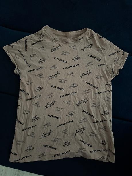 Tričko s napisom, s