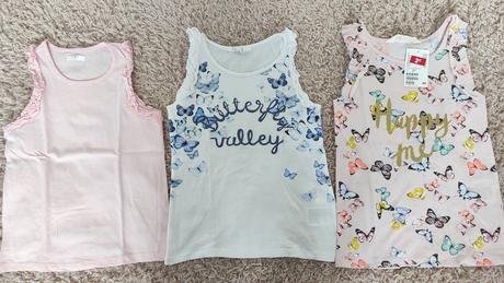 2xletné tielka v 122/128, 122