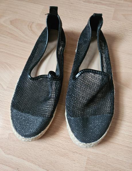 Pekné topánky espadrilky, 37