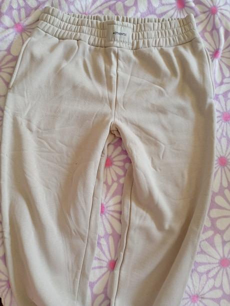 Zateplené authentic tepláky s vačkmi vyšší sed m/l, authentic,m