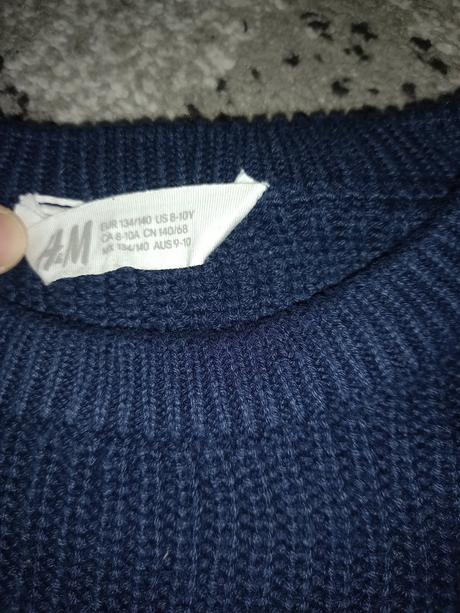 Svetríky 134/140, h&m,134