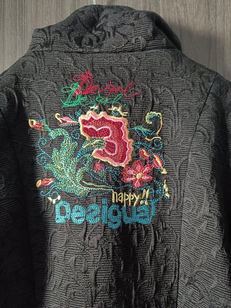 Desigual kabát čierny, desigual,42
