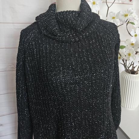 Pekný sveter s trblietkami, m