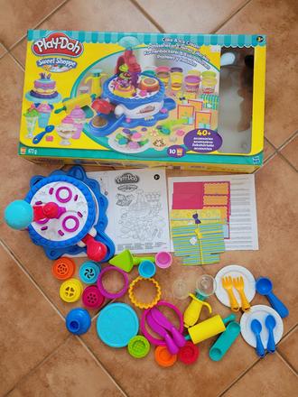 Play-doh cake & ice cream plastelínový set,