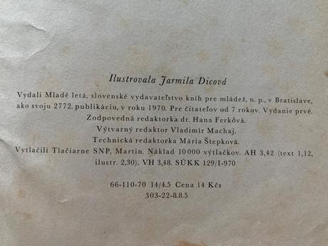 Ako sa princezná ňurka stratila-prvé vyd.1970, 