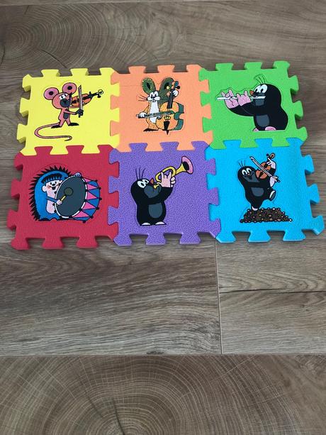 Penové puzle krtko, 