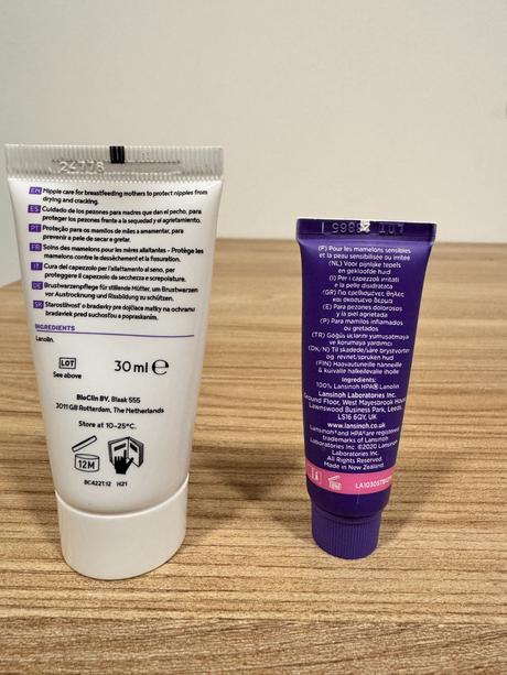 Lanolin - nipple care, 