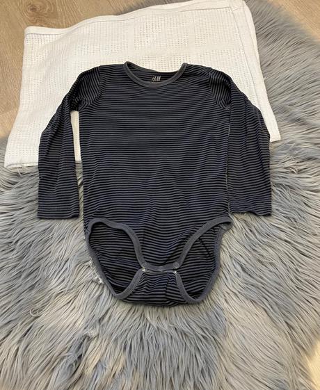 Chlapčenské pásikavé body h&m (92), h&m,92