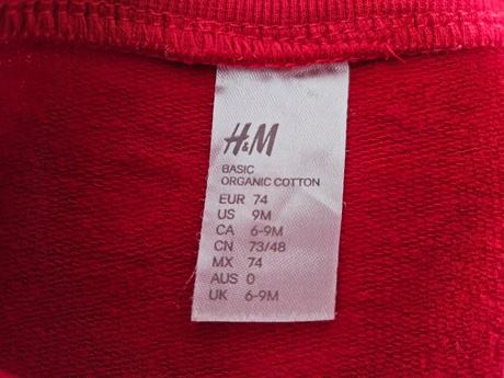 Srdiečkové šaty, h&m,74