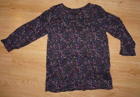 Kvietkovana bluzka, h&m,164