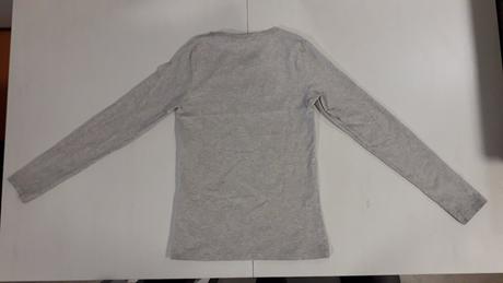Šedé tričko hema dlhý rukáv 146-152, hema,146