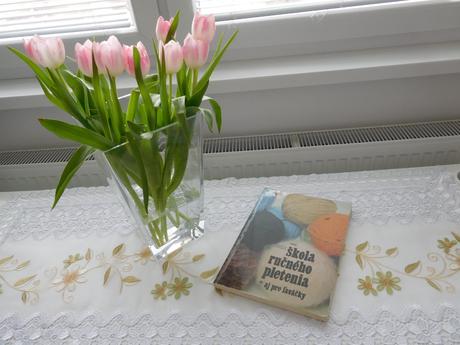 Retro kniha na štrikovanie,, 