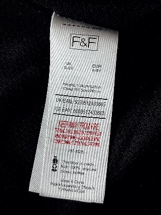Modrá vetrovka f&f, f&f,134