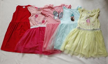 Balík oblečenia pre dievčatko 110/116, 104–116