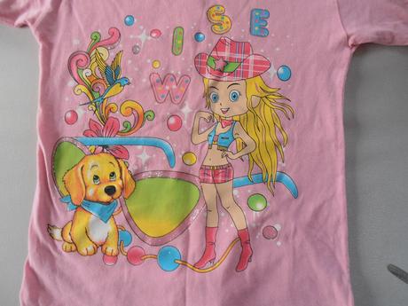 Dievčenské tričko  na  4-5 rokov, 110