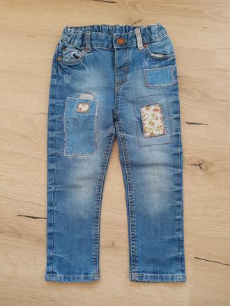 Rifle s nášivkami, h&m,92