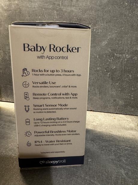 Sleepytroll baby rocker gén 2, rockit