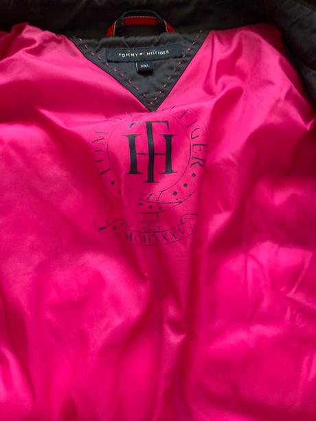 Modra bunda tommy hilfiger, tommy hilfiger,xxl