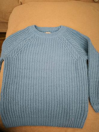 Svetrík modrý, f&f,128
