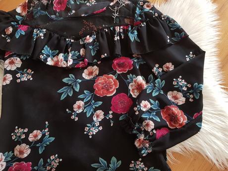 Blúzka s volánmi top stav, s