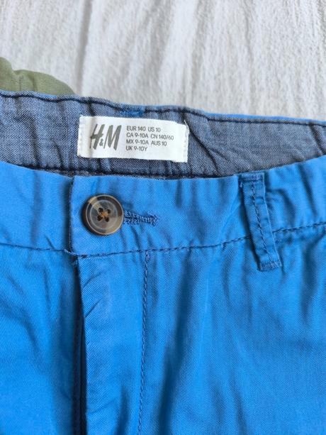 Chino sortky, h&m,140