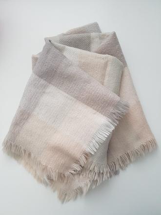 Teply karo kockovany siroky sal - rozne, reserved