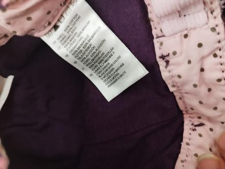 Zateplené nohavice h&m, h&m,74