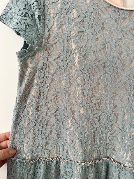 Čipkove volanove šaty, mohito,m