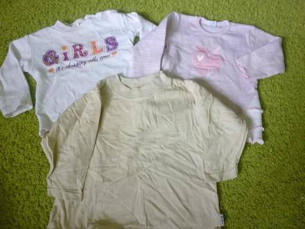 Tričká pre dievčatko s dlým rukávom, 92