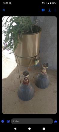 Vintage lampy,