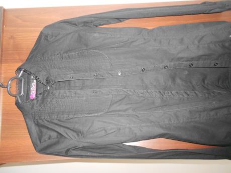 Čierna košeľa, zara,s