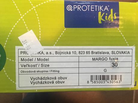 Jesenne topanky, protetika,30