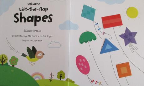 Lift-the-flap shapes - usborne, 