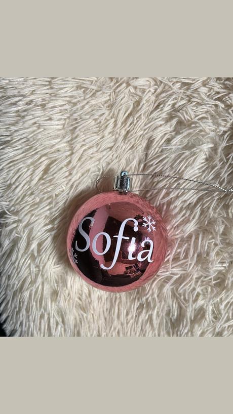 Personalizované vianočné gule, 