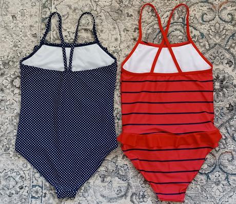 Jednodielne pohodlné plavky - nové, 134