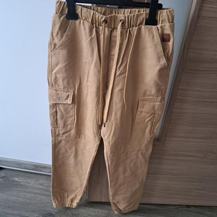 Tenšie kapsáčové nohavice 164/170, 164