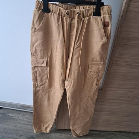 Tenšie kapsáčové nohavice 164/170, 164