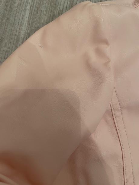 Jarná bunda vzhľad kože velk.140, benetton,140