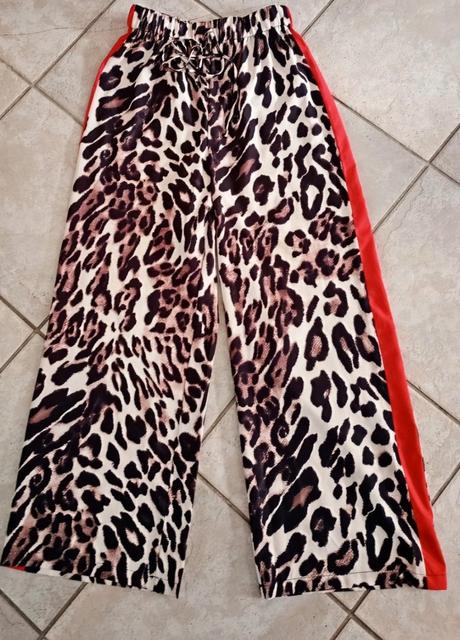 Leopardie nohavice, s