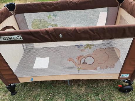 Cestovná postieľka, šírka (cm): 60,dĺžka (cm): 120