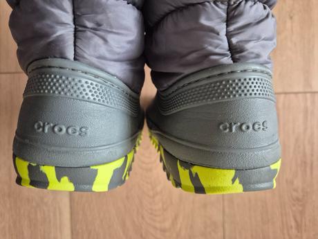 Zimné snehule crocs classic neo puff, veľ. j1 (32-, crocs,32