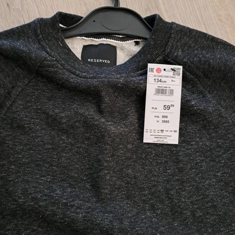 Teplá melirovana mikina, reserved,134