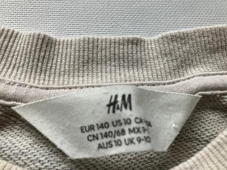 Mikina, h&m,140
