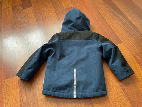 Zimná nepremokavá bunda 2v1, c&a,104