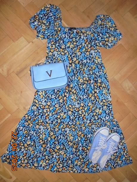 Farebné šaty, f&f,40